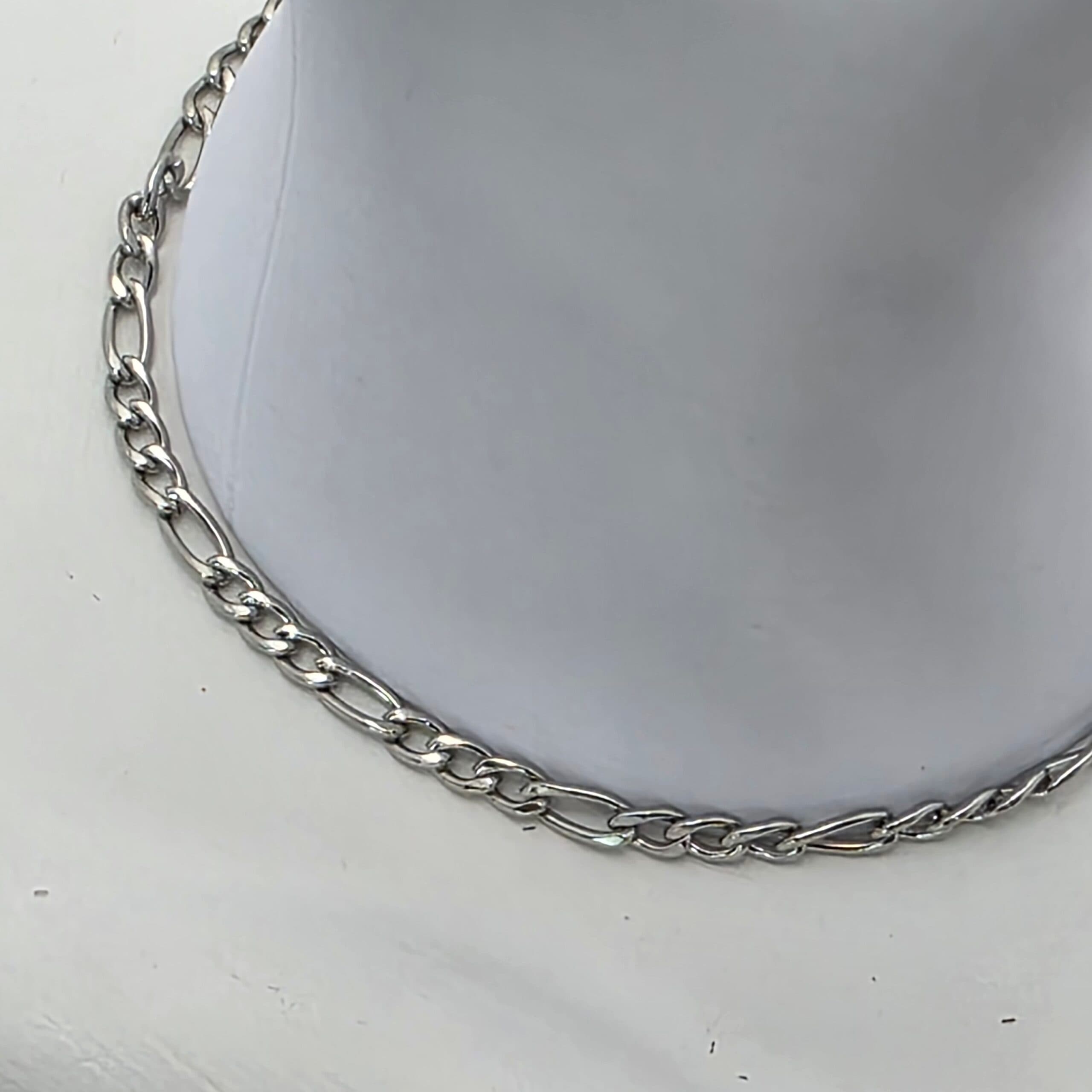 PULSEIRA FÍGARO EM AÇO INOXIDÁVEL 316L - 0.8mm - 20cm