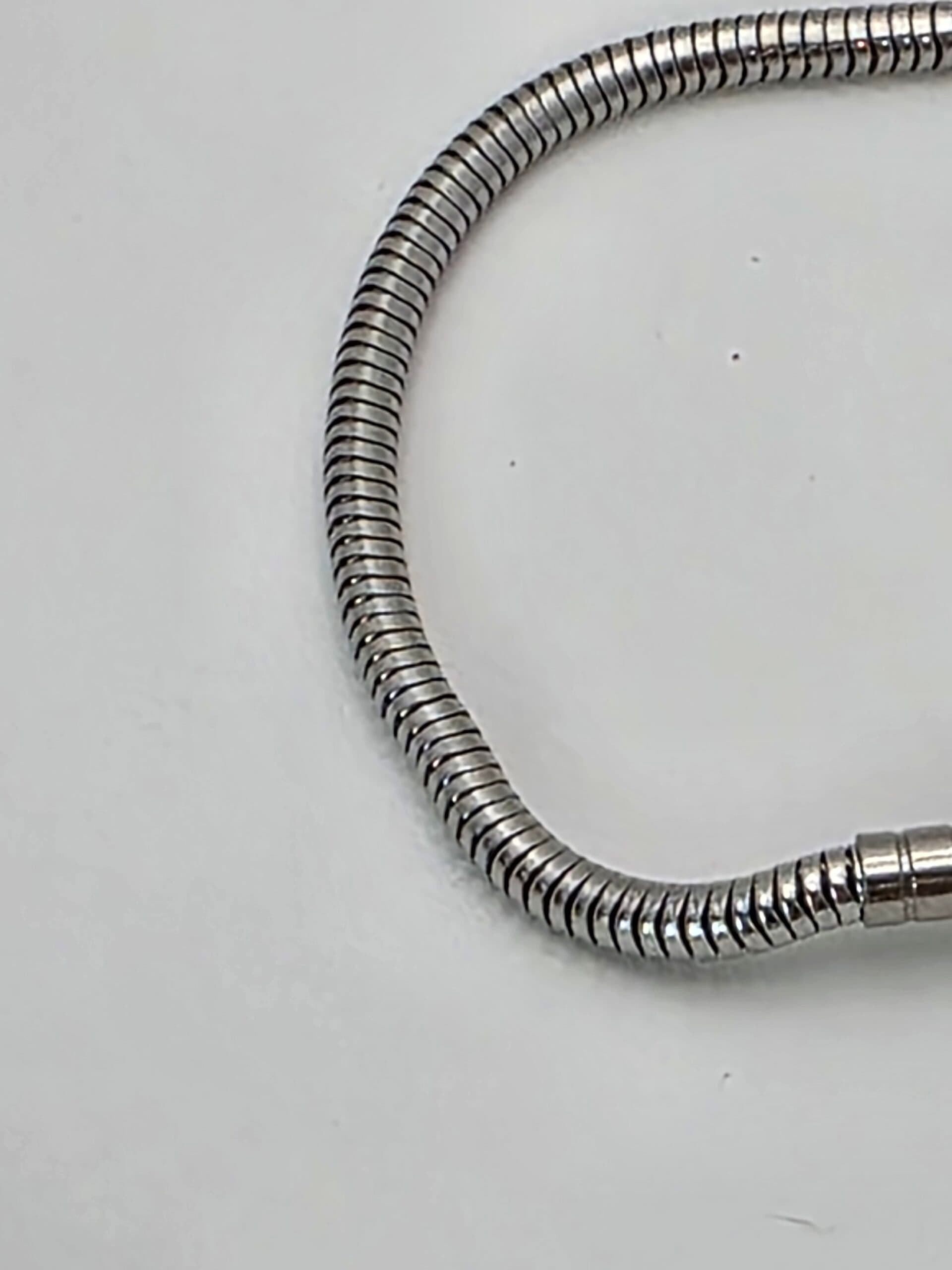 Pulseira Berloqueira em Aço Inoxidável 316L