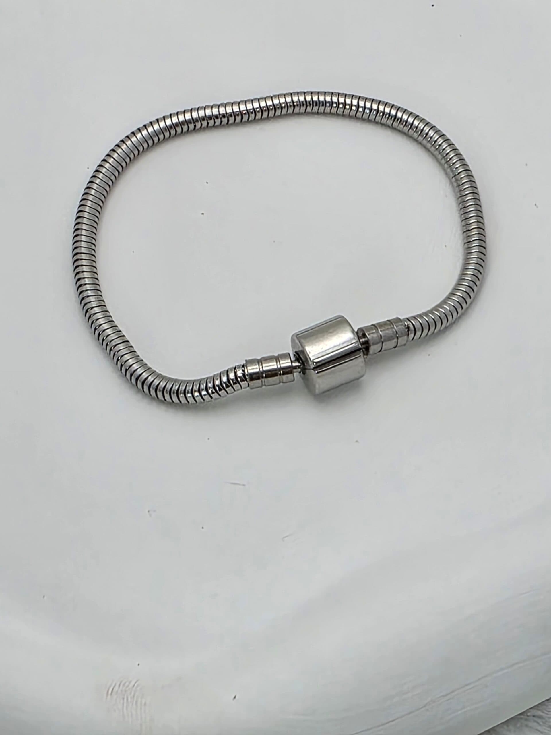 Pulseira Berloqueira em Aço Inoxidável 316L